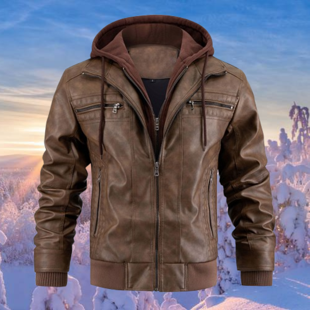 Men’s Classic Winter Coat Brown