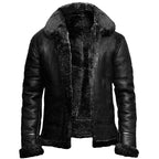 Men’s Elegant Warm Winter Coat Black